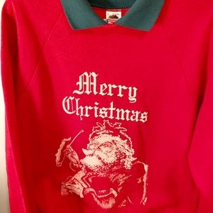Vintage 1980s New Christmas Sweatshirt